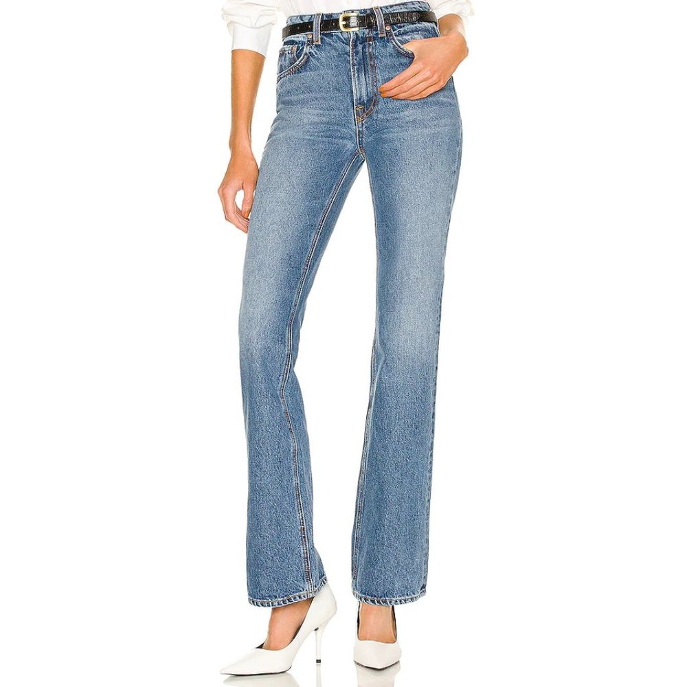 NWT GRLFRND Melanie High Rise Boot Cut in Lincoln Square